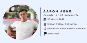 Aaron Abke Bio, Age, Wife, Net Worth, Height, Family