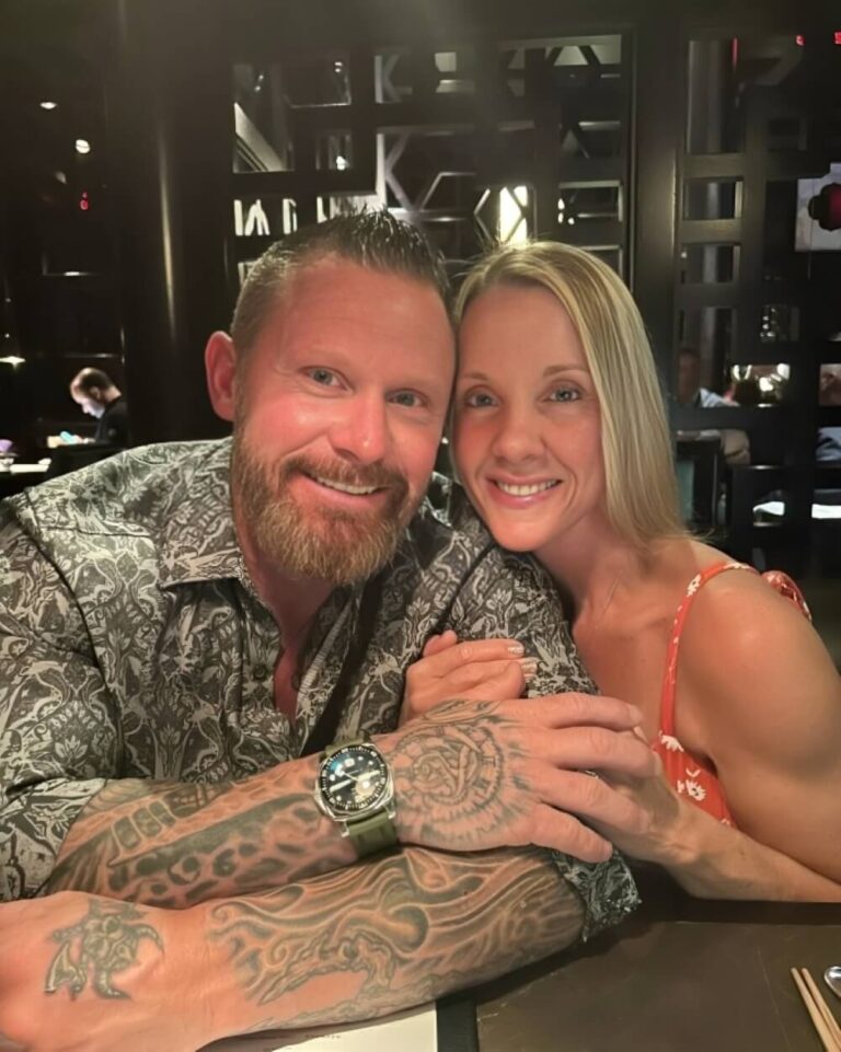 Ray Cash with his wife Tricia Renna