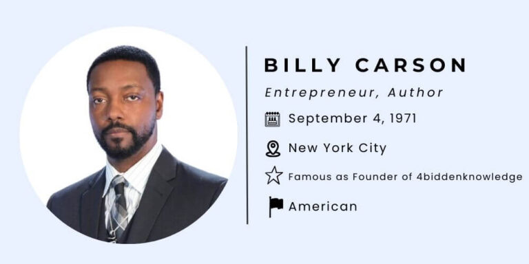 Billy Carson Age, Wife, Children, Net Worth, Wiki, Nationality