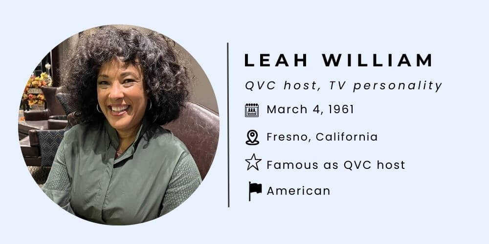 Leah Williams QVC Age, Husband, Net Worth, Parents, Kids
