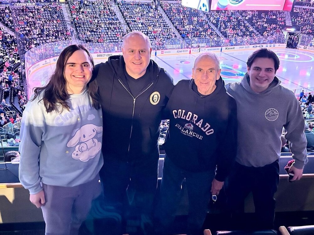 Scott Raja Richter with Sons and Father