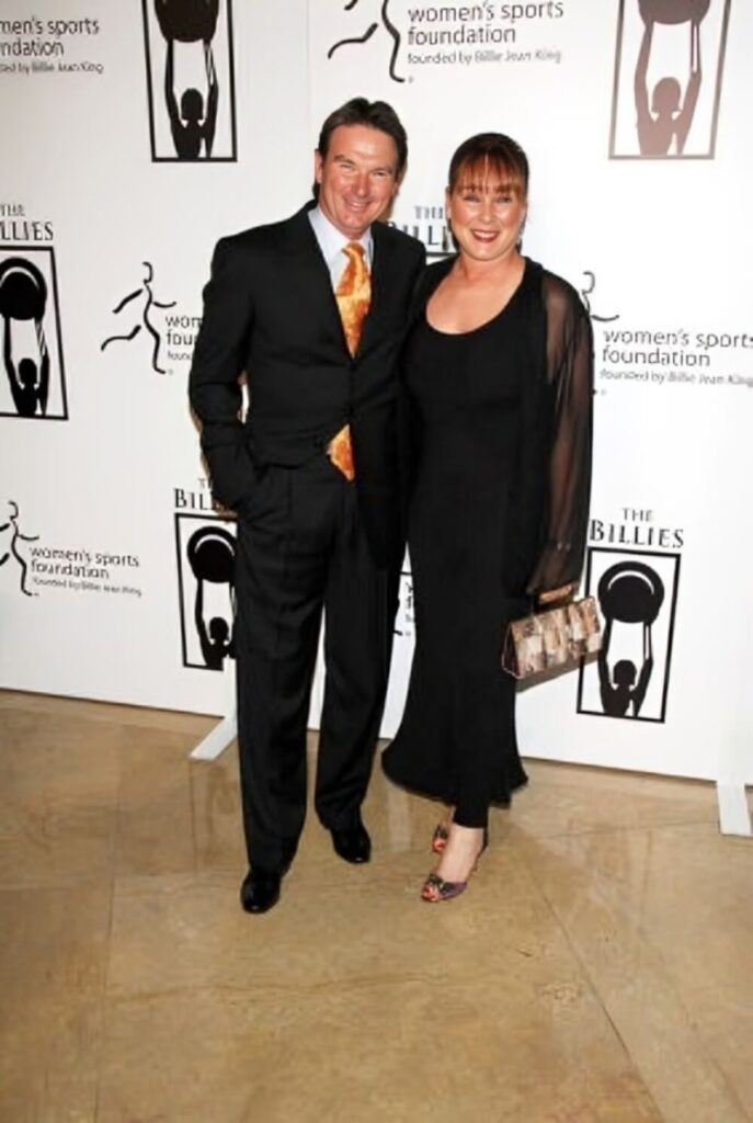 Patti McGuire with husband