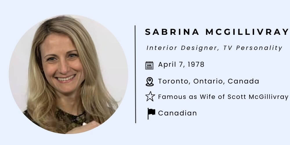 Sabrina McGillivray Bio.