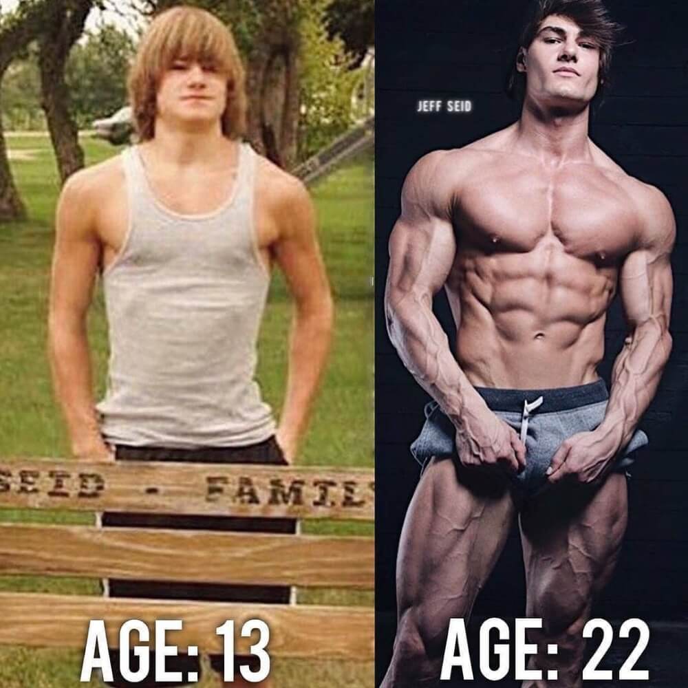 Jeff Seid Before and Now