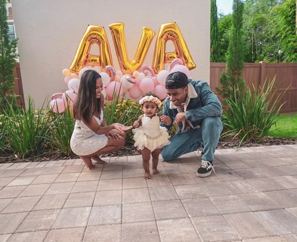 Prettyboyfredo daughter Ava pic