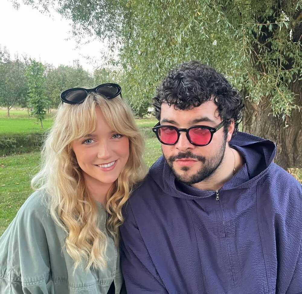 Amelia Kenworthy with her boyfriend