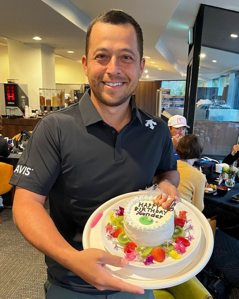 Xander Schauffele birthday pic