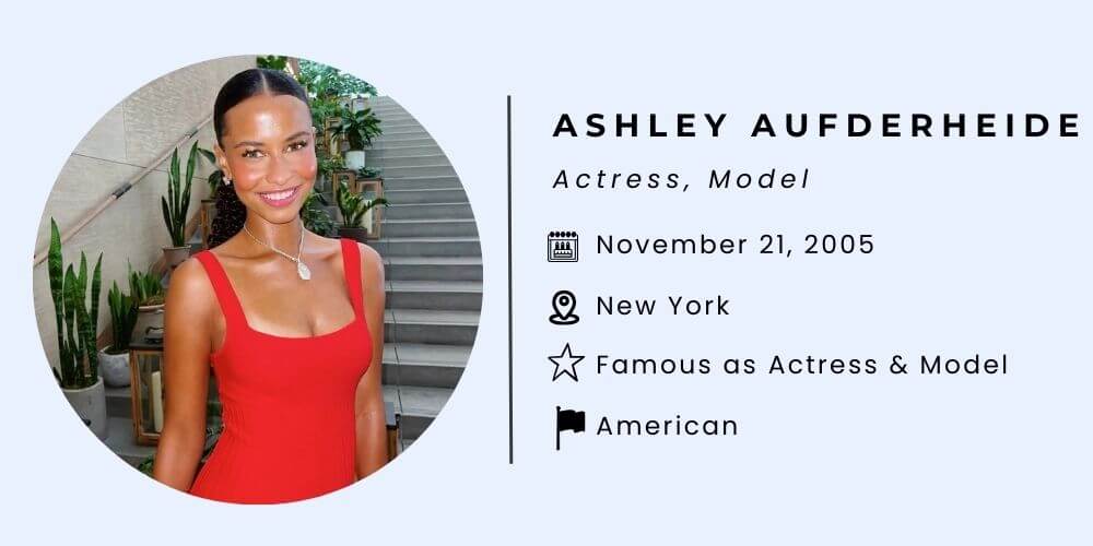 Ashley Aufderheide Bio.