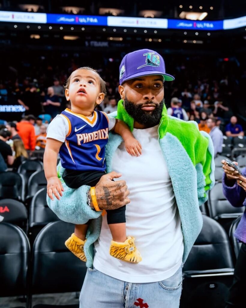 Odell Beckham Jr. pic with his son