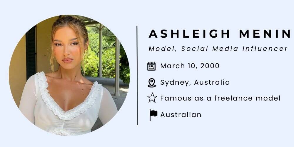 Ashleigh Menin Bio.