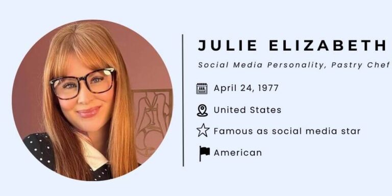 Julie with the Cake Real Name, Age, Husband, Daughter, Salary