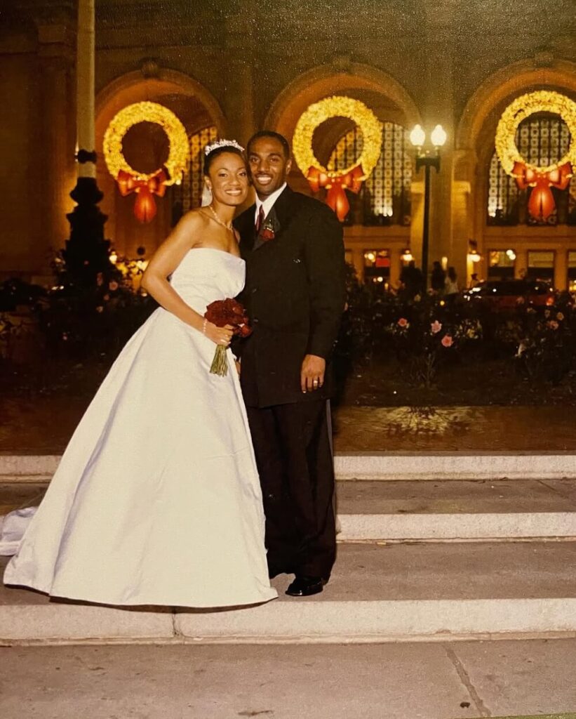 Molette Green with her husband Rickey L. Green