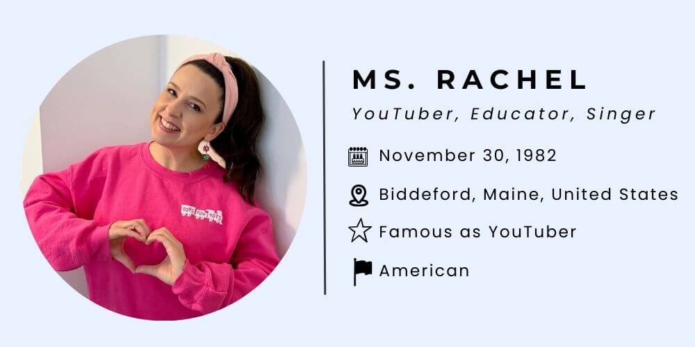 Ms. Rachel Age, Net Worth, Husband, Kids, Height, Real Name