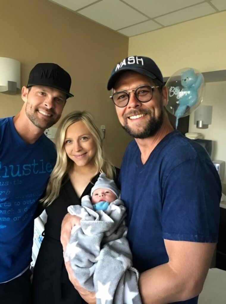 Adam Crabb Wife and Baby