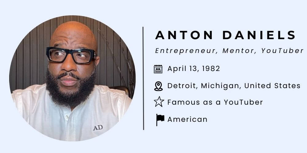 Anton Daniels Bio.