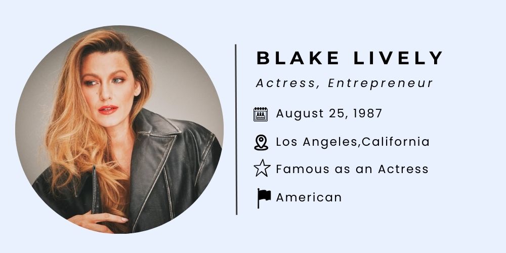 Blake Lively Biography