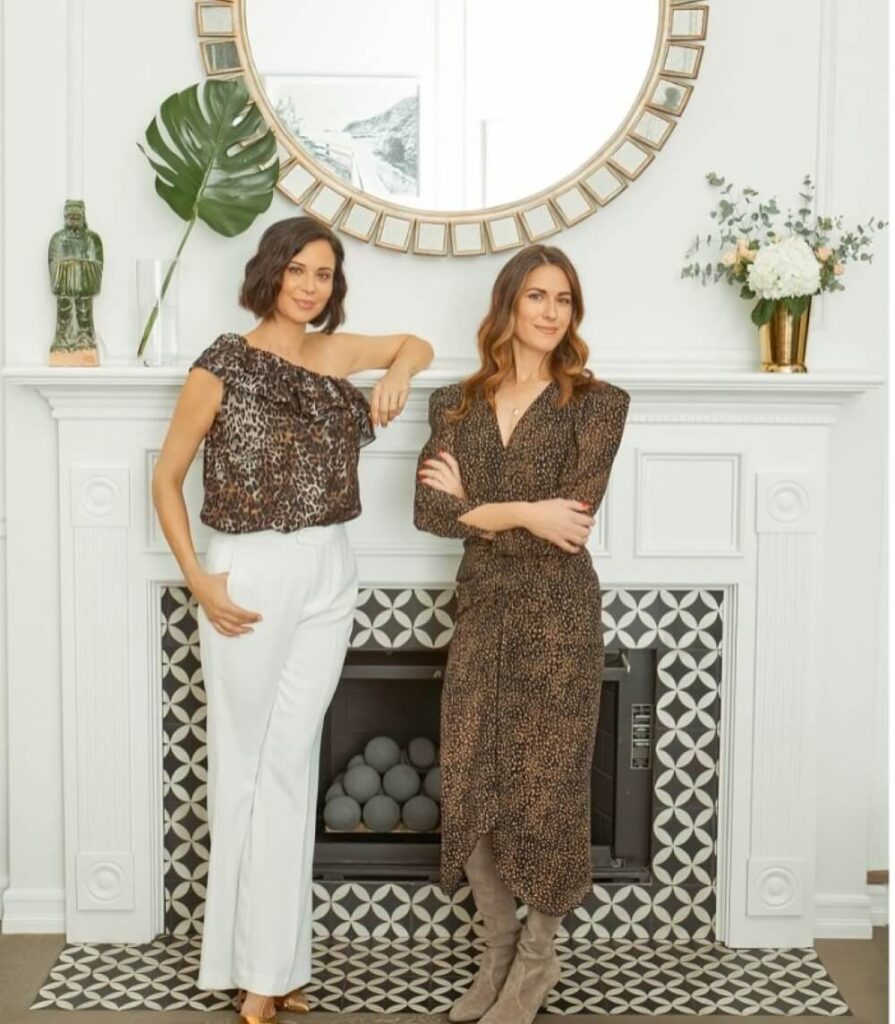 Brooke Daniells and Catherine Bells