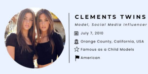Clements Twins Age, Net Worth, Parents, Height, Brother, Wiki