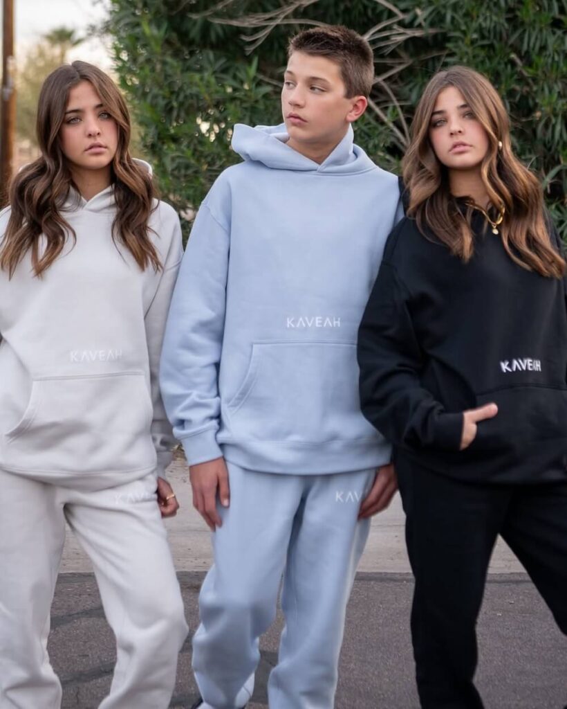 Clements Twins pic with their brother
