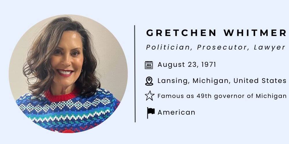 Gretchen Whitmer Bio.