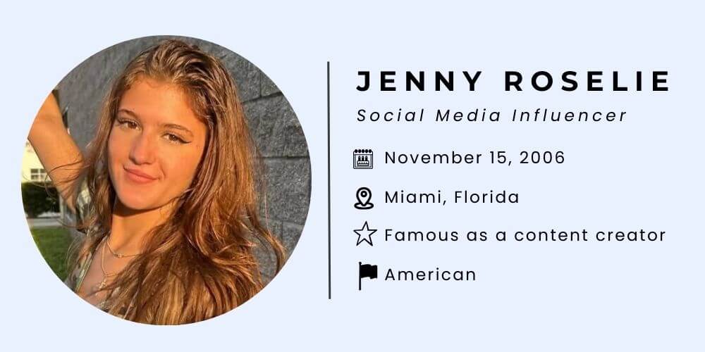Jenny Roselie Bio.