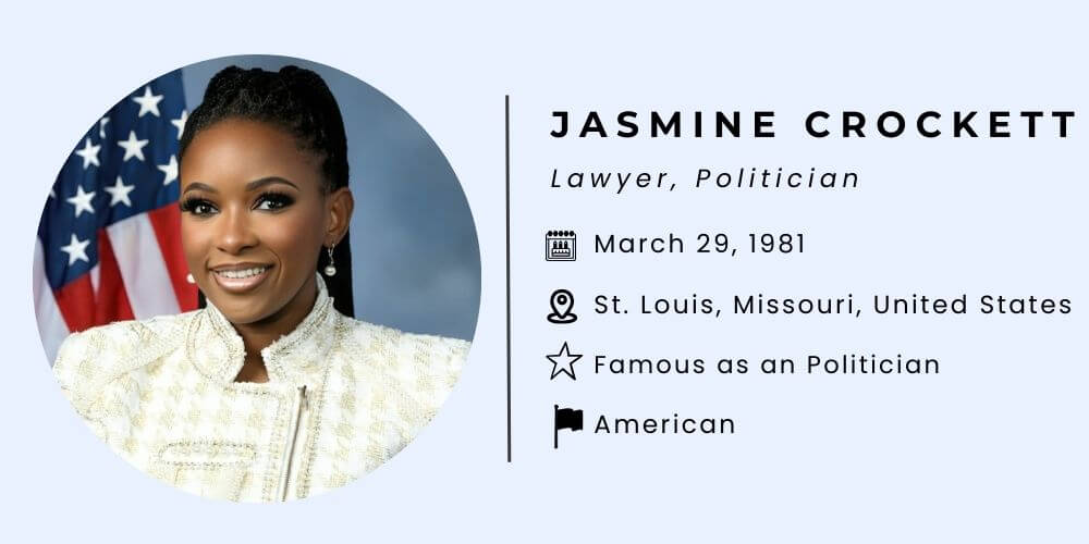 Jasmine Crockett Bio.