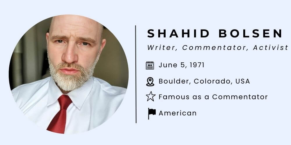 Shahid Bolsen Bio.