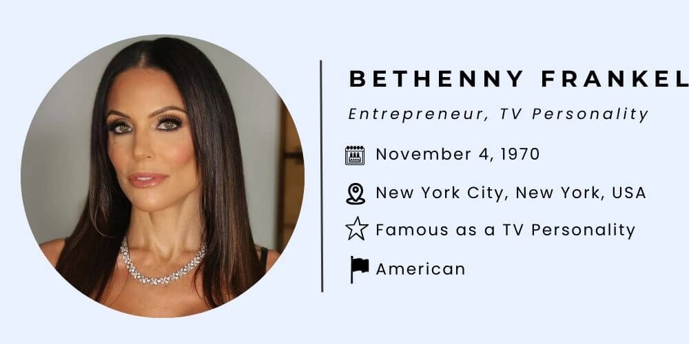 Bethenny Frankel Bio.