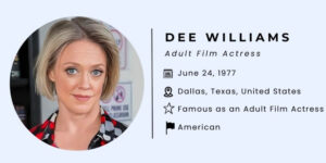 Dee Williams Biography, Age, Net Worth, Husband, Son, Movies