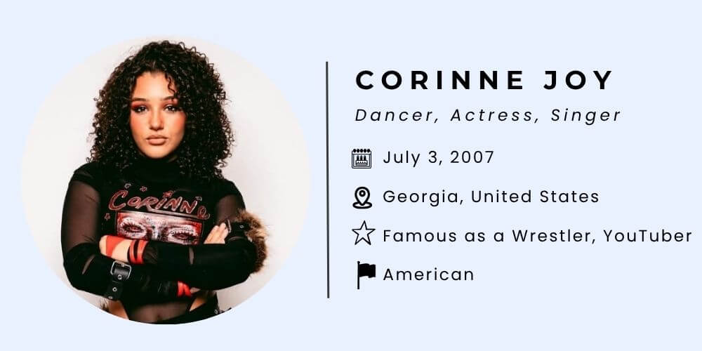 Corinne Joy Bio.