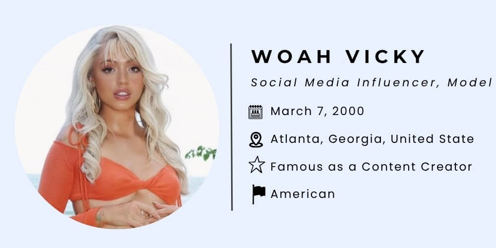 Woah Vicky Bio.