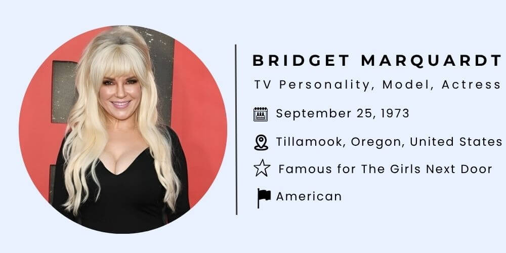 Bridget Marquardt Bio.