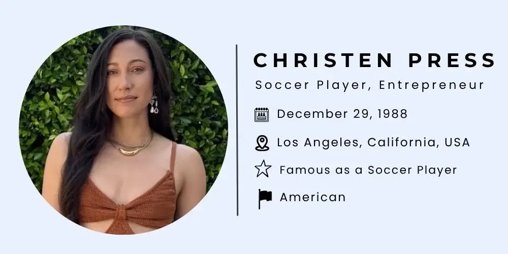 Christen Press Bio.
