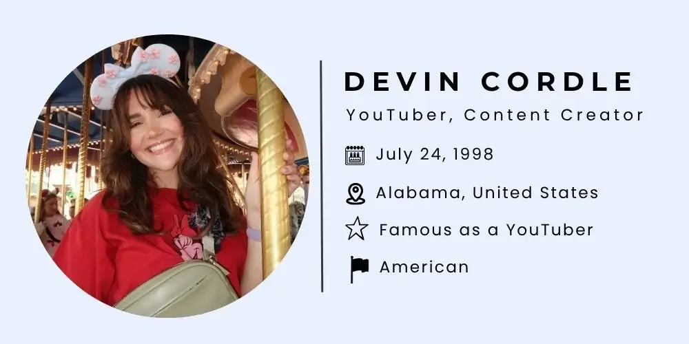 Devin Cordle Bio.