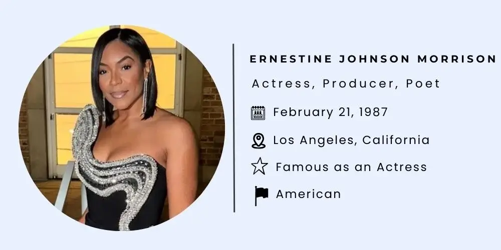 Ernestine Johnson Morrison Biography.
