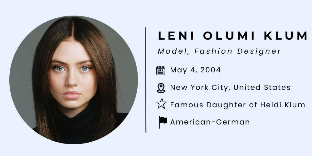 Leni Olumi Klum Bio.