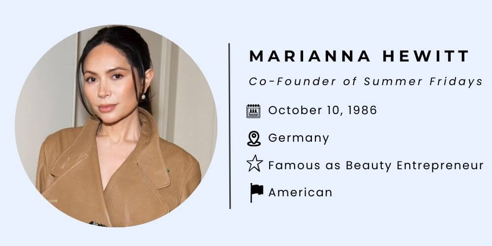 Marianna Hewitt Bio.