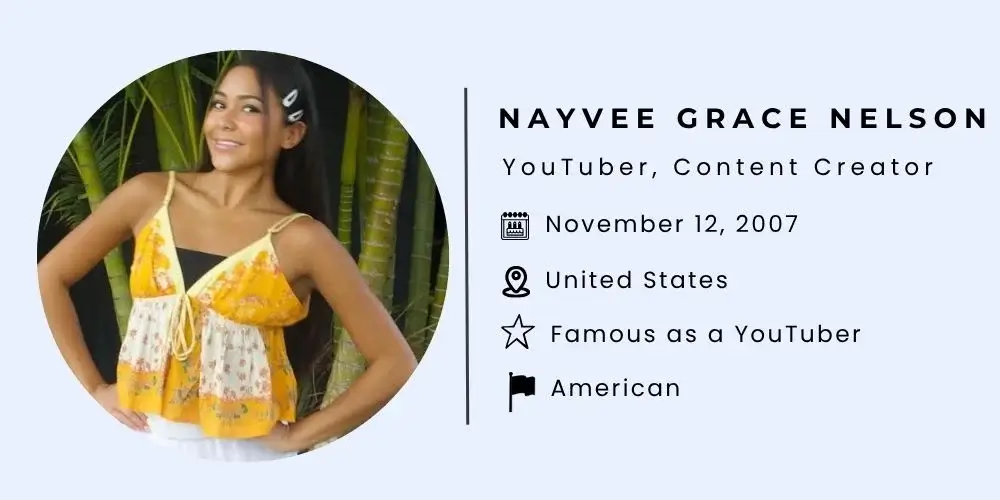 NayVee Grace Nelson Bio.