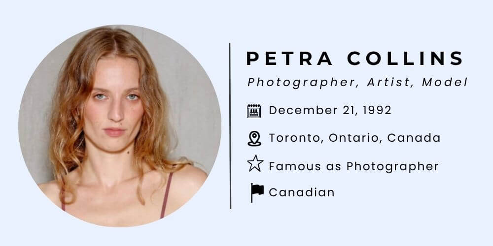 Petra Collins Bio.