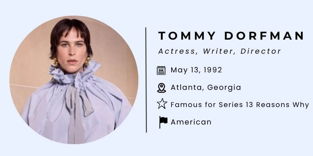 Tommy Dorfman Bio.