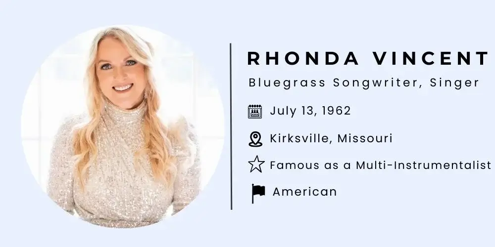 Rhonda Vincent Biography.