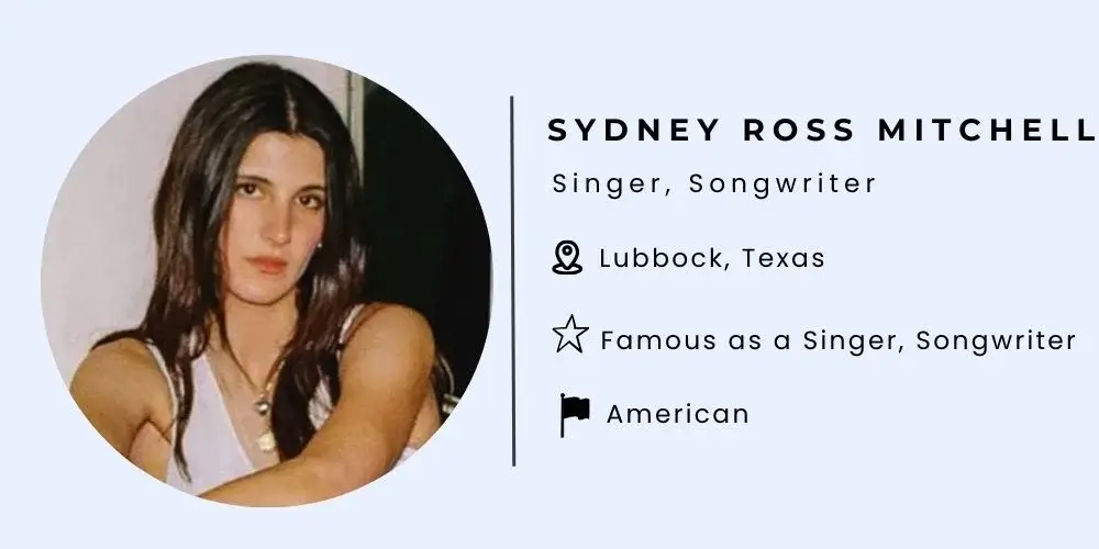 Sydney Ross Mitchell Bio.