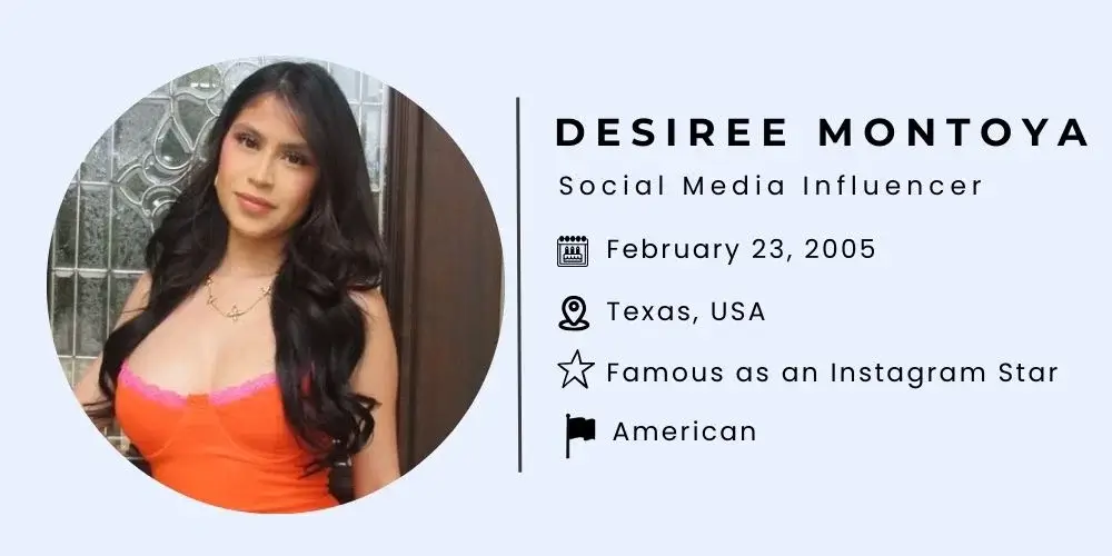 Desiree Montoya Bio.