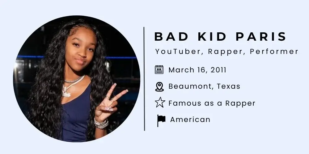 Bad Kid Paris Bio.