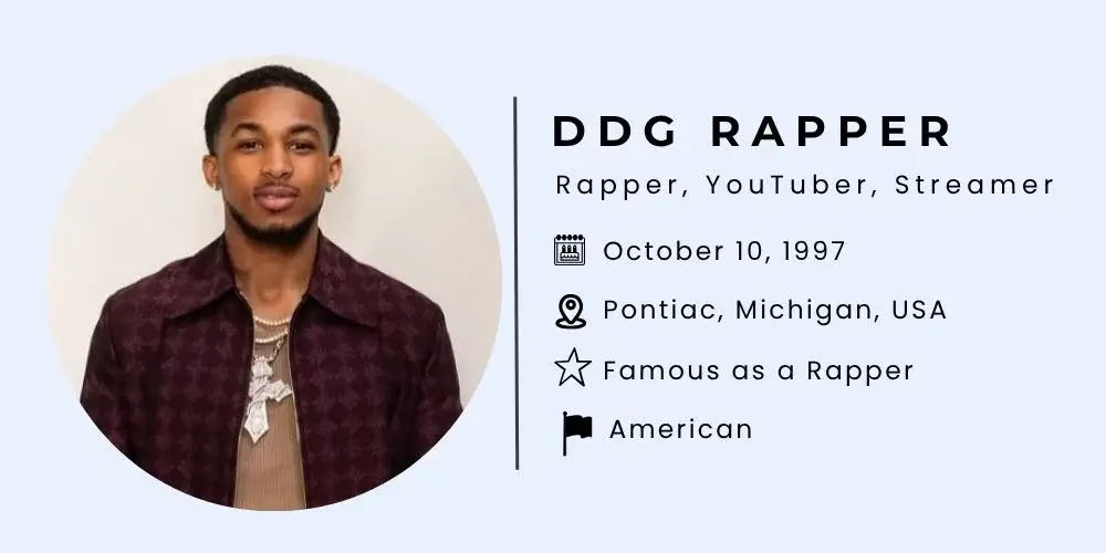 DDG Rapper Bio.