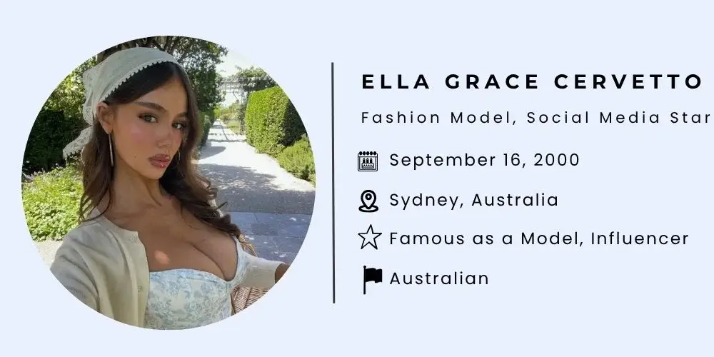Ella Grace Cervetto Bio.