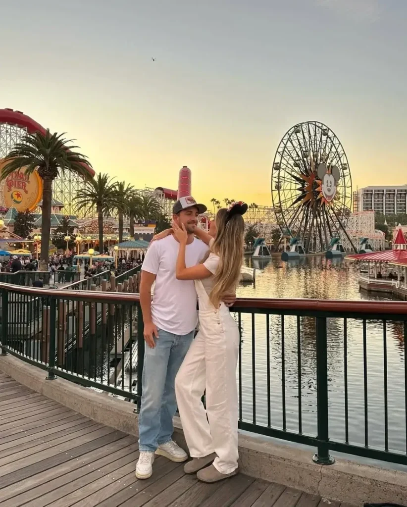 Emily Venz and her boyfriend