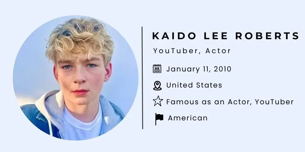 Kaido Lee Roberts Bio.