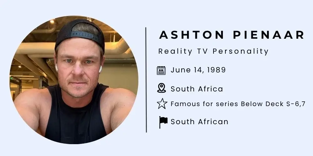 Ashton Pienaar Bio.
