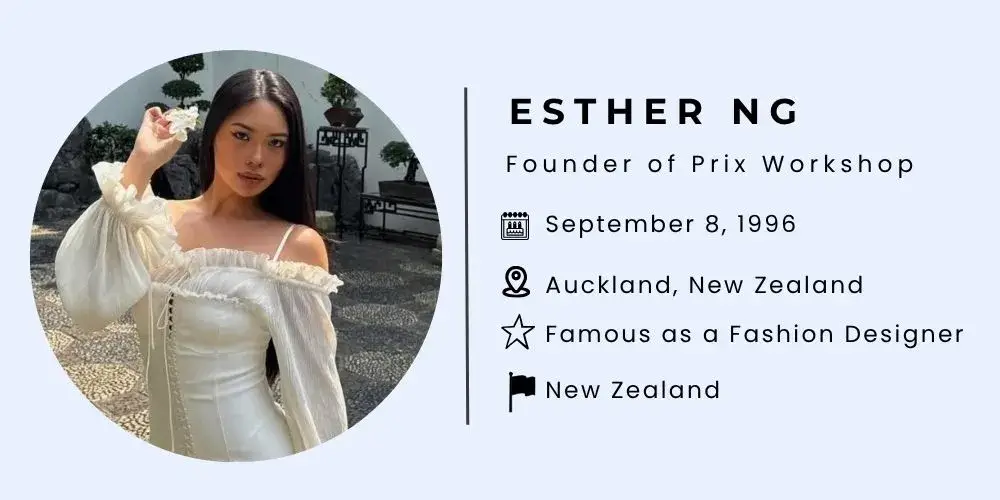 Esther Ng Bio.